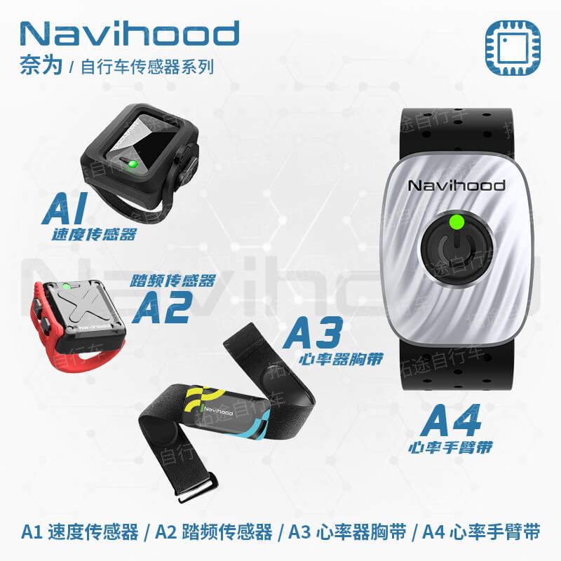奈为传感器系列/A1速度计/A2踏频器/A3胸带心率器/A4心率手臂带